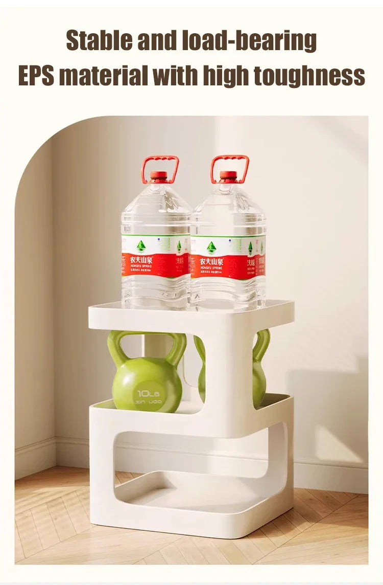 Modern Side Table Living Room Furniture Bedside Coffee Table Storage Rack for Small Apartment