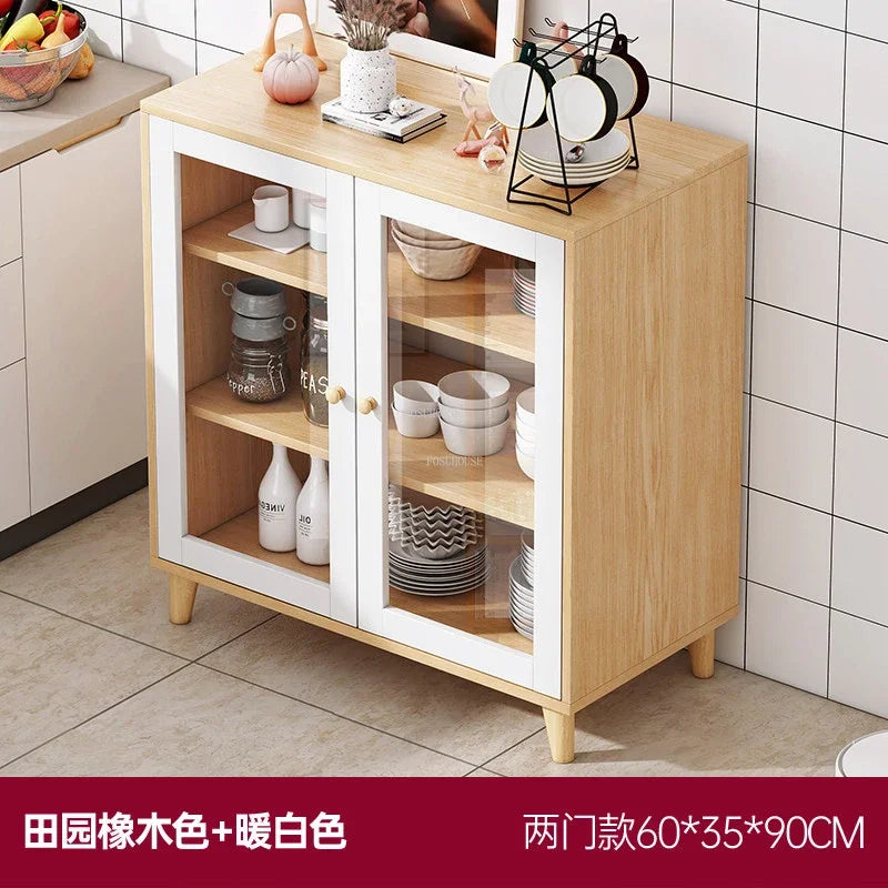 Solid Wood Kitchen Cabinets Simple Kitchen Furniture