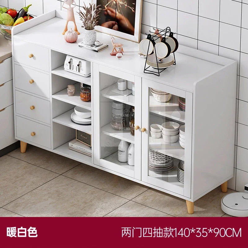 Solid Wood Kitchen Cabinets Simple Kitchen Furniture