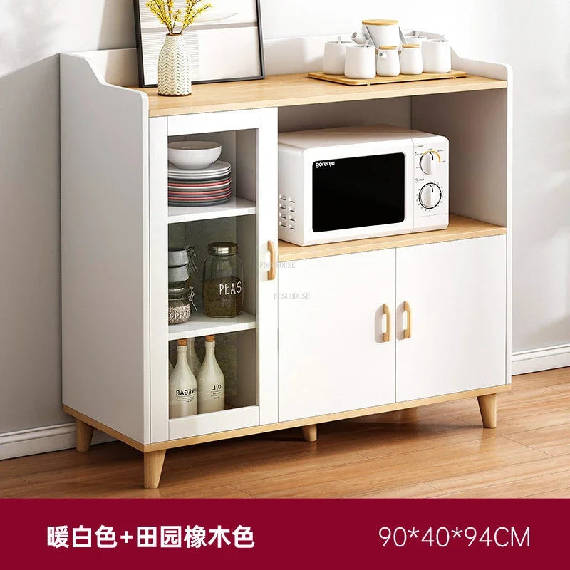 Solid Wood Kitchen Cabinets Simple Kitchen Furniture