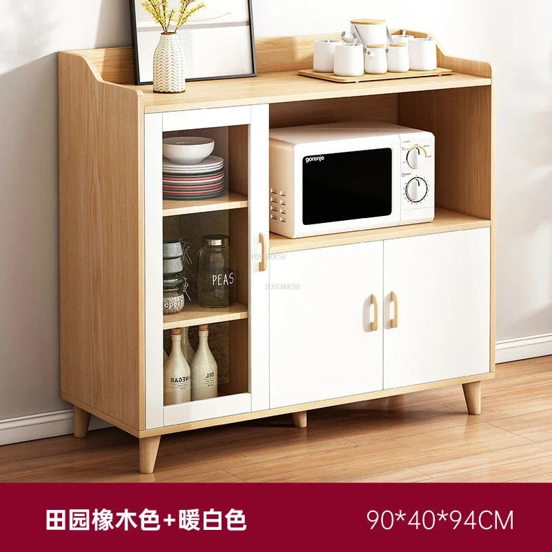 Solid Wood Kitchen Cabinets Simple Kitchen Furniture